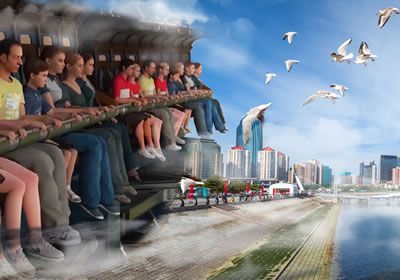 Push Back Flying Cinema